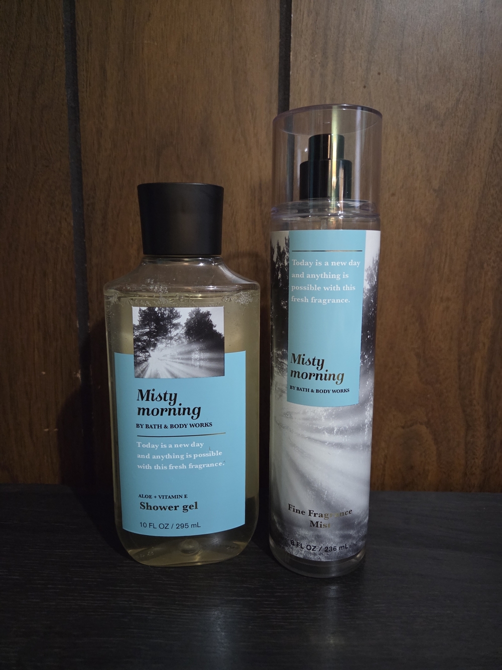 Misty Morning Shower Gel & Fine Fragrance Mist - Bath & Body Works